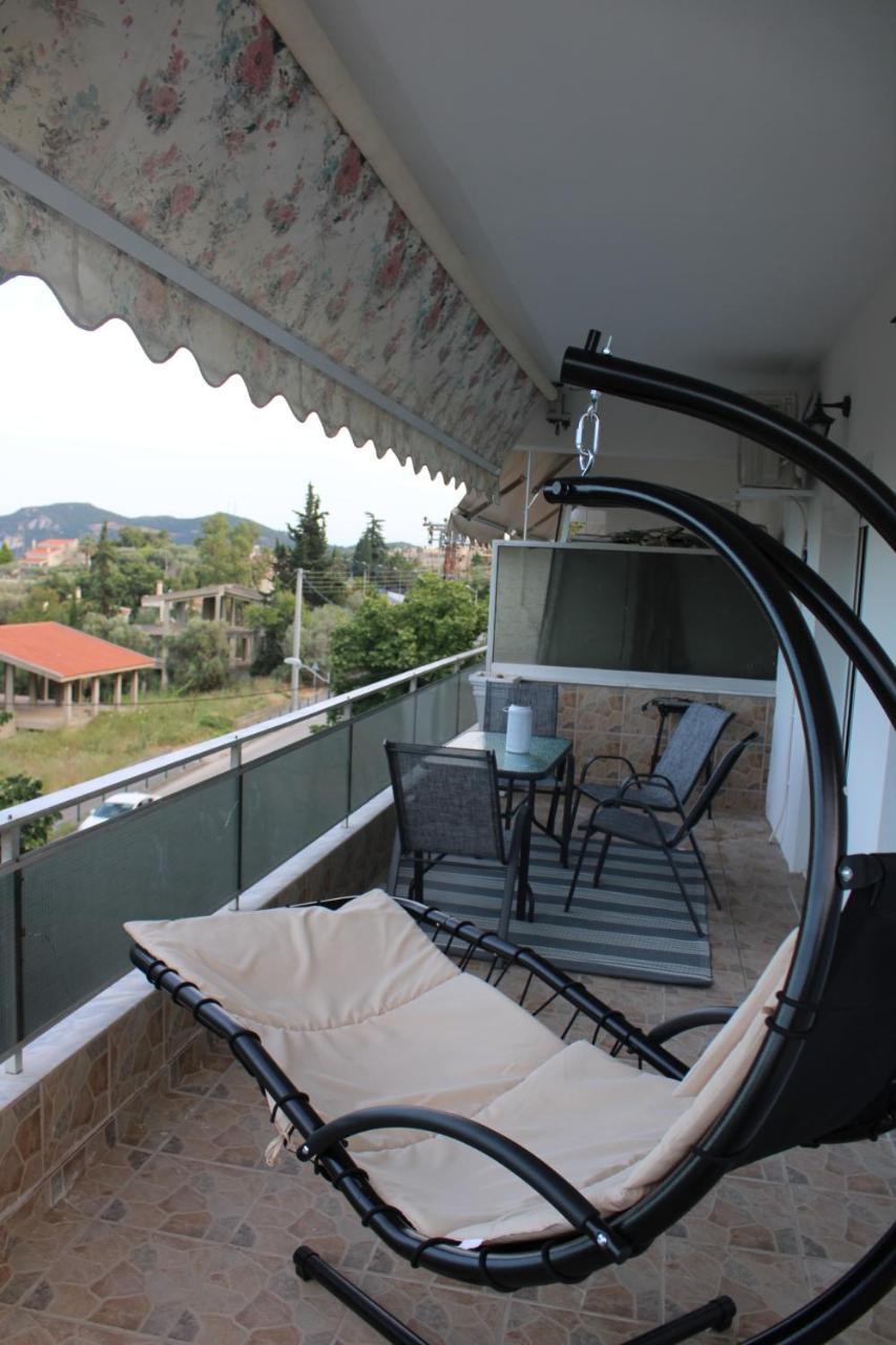 Ferienwohnung Riviera Penthouse PalaiónTsiflíkion Exterior foto